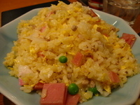 「ランチ白胡麻坦々麺と五目炒飯880円」@万豚記 アリオ亀有店の写真