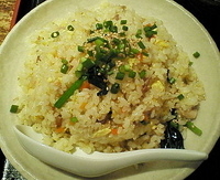 「五目チャーハンセット（単品680円） 880円」@餃子の嵐の写真