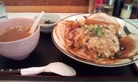 「チャーシューチャーハン [650円（割引券使用:通常800円）]」@麺や 新のすけの写真