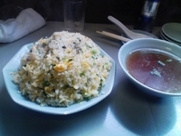 「炒飯（大盛） わんこラーメン」@民族の味 赤坂 珉珉の写真