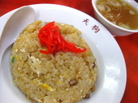 「チャーハン￥500」@手打ちらーめん 天狗の写真