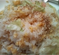 「プリプリエビと玉子のアッサリチャーハン（924円）」@百香亭 筑波大学店の写真