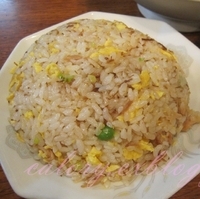 「半チャーハン（ラーメンとのセットメニュー）」@栄華軒の写真