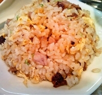 「つけそば（小）+チャーハン（小）700円+300円」@中華そば まるきの写真