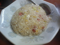 「ラーメン+半チャーハン（ザーサイ付）」@中華料理 黒龍の写真