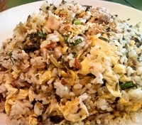 「Cランチ（高菜と鶏肉のチャーハン）819円」@百香亭 牛久店の写真