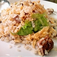 「チャーシューゴロゴロレタスチャーハン（819円）」@百香亭 つくば本店の写真