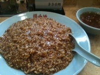 「肉あんかけチャーハン[大盛]（910円）」@中華 梁山泊の写真