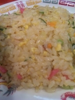 「半チャーハン350円」@090ラーメンけんのすけ 本店の写真