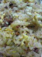 「ネギ肉入りチャーハン￥780」@蒼龍唐玉堂 浅草店の写真