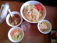 「チャーハン（大盛り） 850円」@ハルピンの写真