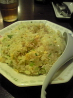 「チャーハン（スープ付）￥650」@七志 とんこつ編 上野店の写真