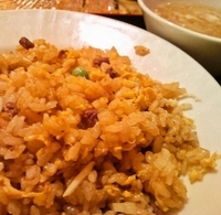 「牛肉のカレーチャーハン+大盛（780円+105円）」@紅龍閣 柏の葉店の写真