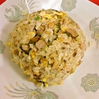 「塩ラーメン半チャンセット 750円」@太昇亭の写真