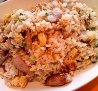 「豚トロチャーハン（850円）」@韓国料理 申家の写真