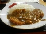 「カツカレーライス(720円)」@ひかり食堂の写真