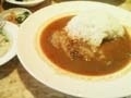 「骨付きチキンカレー」@インド風カリーライス すぱいすの写真