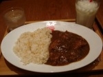 「トーキョーカレー+ソフトドリンクセット」@トウキョウ・ルー 飯田橋ラムラ店の写真