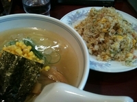 「半チャーハン(400円)」@喜久の写真