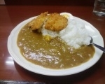 「カツカレー@大盛」@カレーハウスKの写真