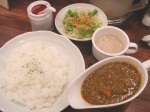 「ほうれん草チキンカリー」@raffles curryの写真