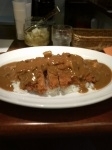「牛カツマンチャゴカレー（M）」@辛口カレー マンチャゴの写真