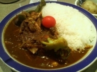 「野菜カリー 3倍（930円）」@カリーライス専門店 エチオピア 本店の写真