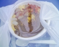 「オムカレー丼」@Stadium Shop H・R・K 平塚競技場 メインスタンドの写真