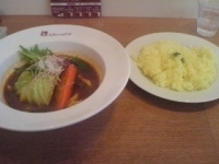 「野菜スープカレー」@札幌スープカレー イエローカンパニー 恵比寿店の写真