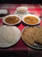 「特製ランチセット（2000円）を注文。」@純印度料理 AJANTAの写真