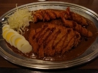 「ジャンボカレー（辛口）」@カツカレー専門店 バレーカレー 早稲田本店の写真
