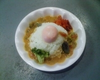「レッドカレー」@味衛門 埼玉スタジアム2002店の写真