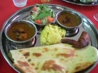 「ランチセット」@カリー レジェンド ベンガルベイ 那珂市花木センター店の写真