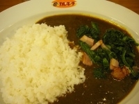 「ほうれん草ベーコンカレー 440円」@カレキチ 秋葉原店の写真