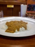 「海老カレー」@辛口カレー・マンチャゴ 広島店の写真