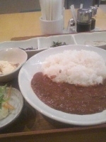 「ガッツリカレーライス」@わたしの食卓 白島店の写真
