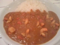 「シュリンプマサラカレー（980円）+トマトトッピング（100円）」@Curry House TIRI TIRIの写真