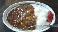 「ミニカレー￥330」@ラーメン厨房 ぽれぽれの写真