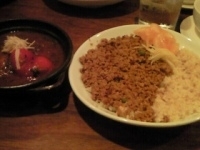 「キーマカリーセット」@LION SHAREの写真