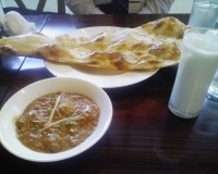 「マトンカレー（ナン）[ランチセット]」@SHUKIHIの写真