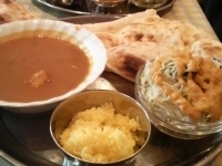 「チキンカレーランチ（辛さ:普通）￥850」@カナピナ インド・ネパール&アジアンダイニングバーの写真