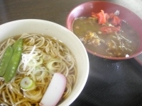 「カレー丼セット」@新田毎 秋葉原の写真