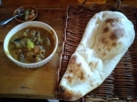 「ヤサイカレーとナン」@インドカレー SOL（Spice Of Life）の写真