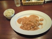 「タイ風エビカレー Mサイズ」@辛口カレー マンチャゴ 内本町店の写真