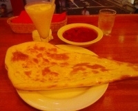 「パンプキンマサラ（ナン）@スウィートラシー」@サムラートカレープラザの写真