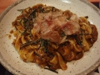 「カレーきしめんのライス半熟タマゴセット（5辛）」@カレーハウスCoCo壱番屋 船橋湊町店の写真