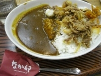 「あいがけ590円」@なか卯 亀有店の写真