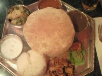 「ミールスBセット(ノンベジ)」@南インド料理 ダルマサーガラの写真