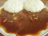 「きのこカレー+大盛り+辛口 【500円+100円+50円】」@カレー屋モモの写真