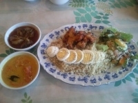 「チキンブリヤニセット」@スリランカ・カリーの店 アンマーカリヤの写真